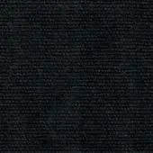 Dark gray woven fabric texture with horizontal ribbing, dense matte finish, and a uniform appearance; label reads "swan > fabric (f) > f 964."